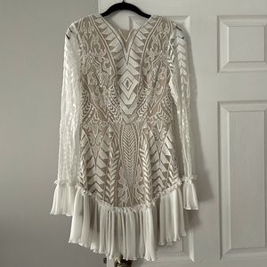 Saints + Secrets Match Made In Heaven Dress White Small